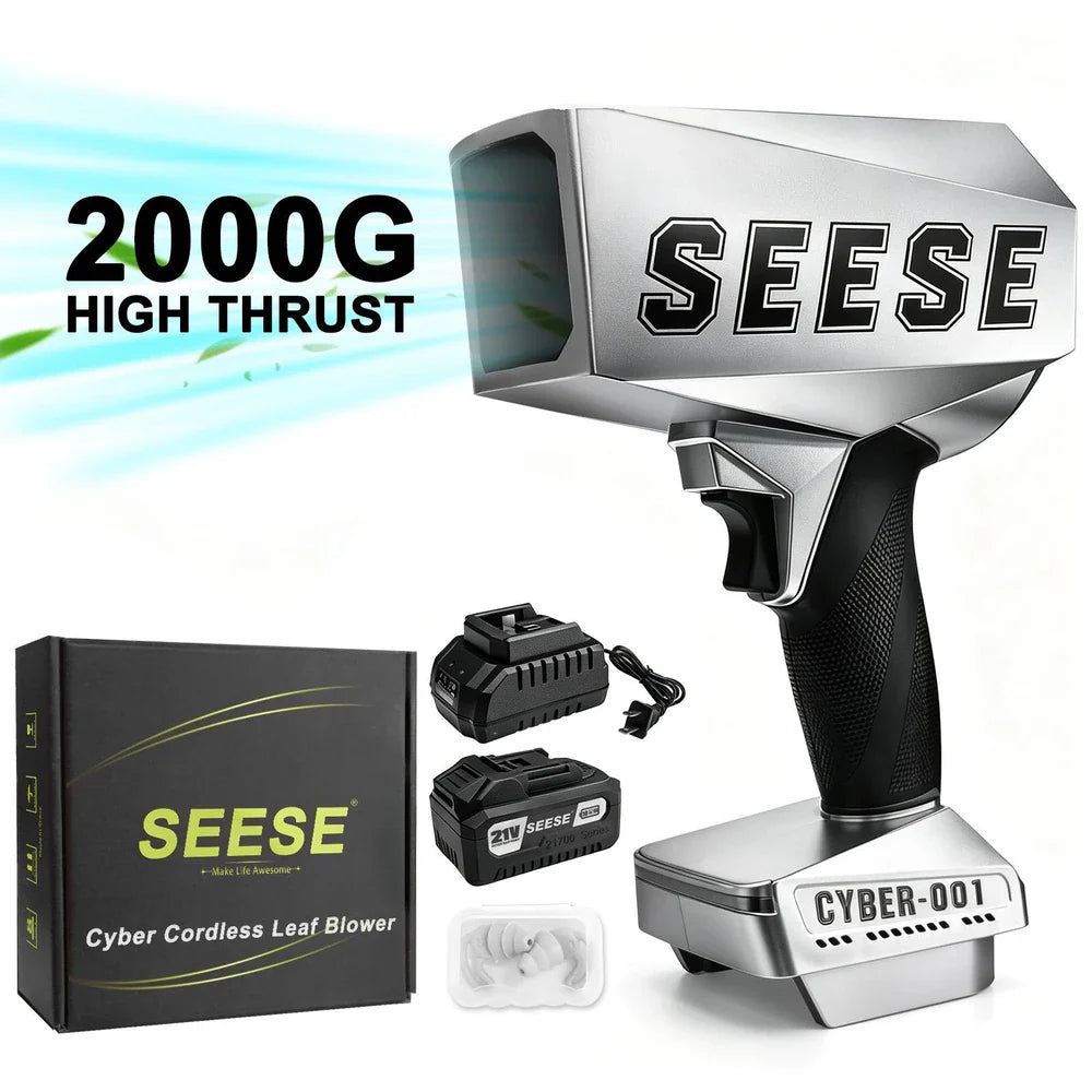 SEESE Cordless Turbo Leaf Blower