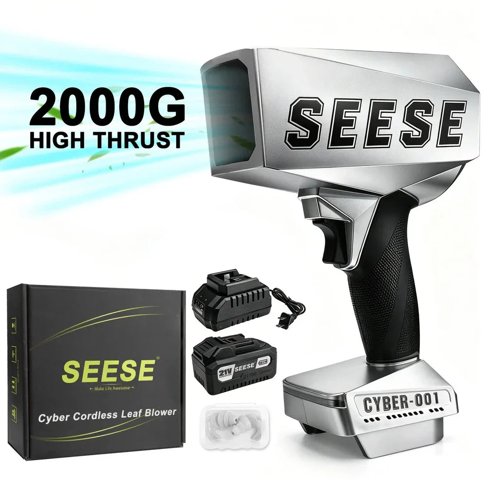 SEESE Cordless Turbo Leaf Blower