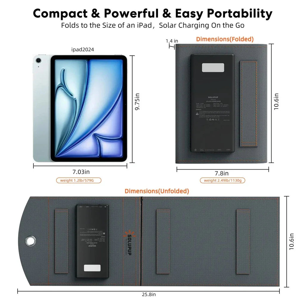 Portable Solar Battery Charger