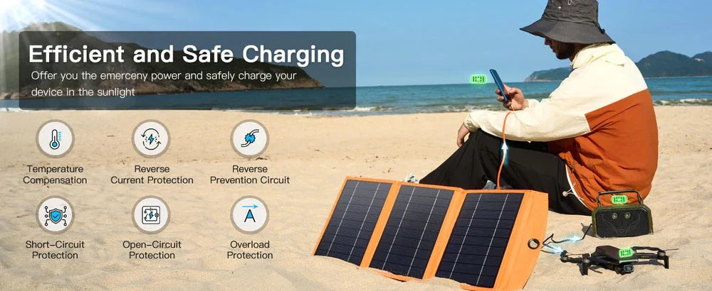 Portable Solar Battery Charger