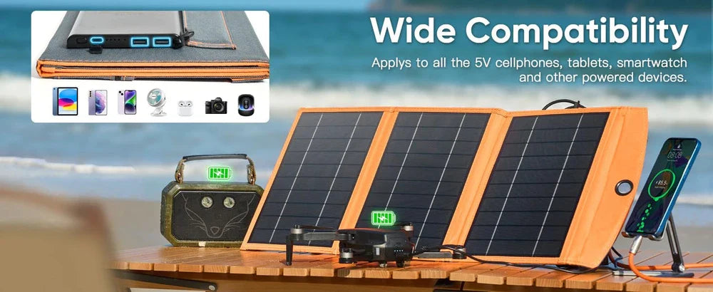 Portable Solar Battery Charger