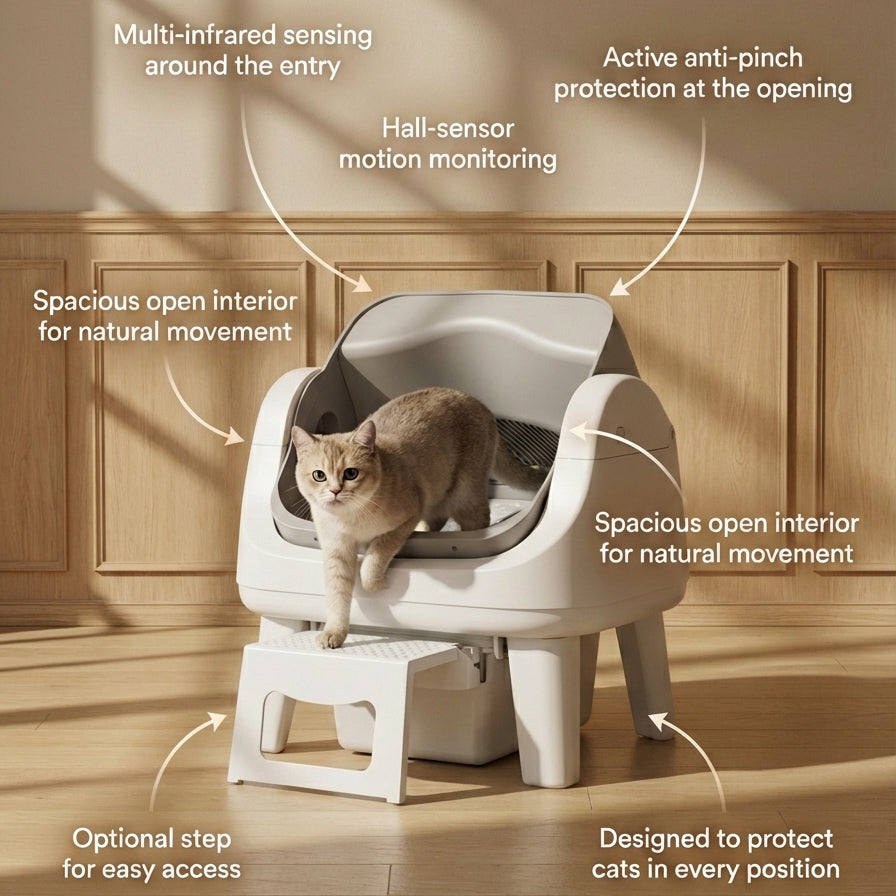 Auto Scooper 12 Lite Cat Litter Box