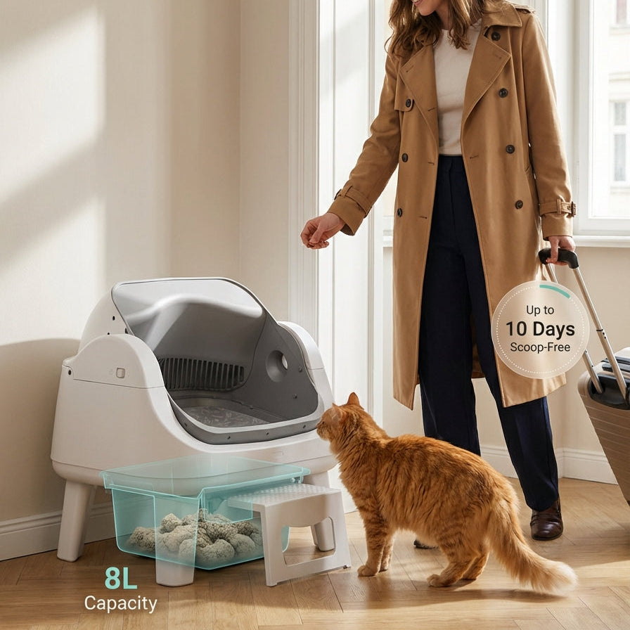 Auto Scooper 12 Lite Cat Litter Box