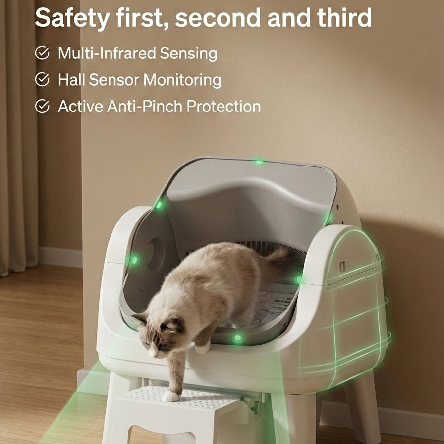 Auto Scooper 12 Lite Cat Litter Box